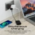 Promate TripMate-GaN65 Travel Adapter with GaN Charge, AC Socket, Dual 65W USB-C PD and 30W QC 3.0 Ports